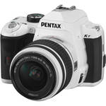Pentax K-r Digital SLR Camera with 18-55mm Zoom Lens (White)