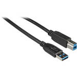 C2G 6.5' (2 m) USB 3.1 Gen 1 A Male to B Male Cable (Black)