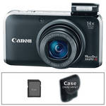 Canon PowerShot SX210 IS Digital Camera with Basic Accessory Kit