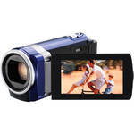 JVC GZ-HM440 HD Everio Camcorder (Blue) GZ-HM440AUSM B&H Photo