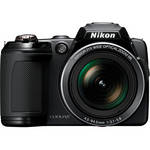 Nikon Coolpix L120 Digital Camera (Black) 26253 B&H Photo Video