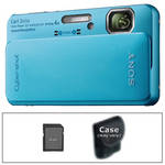 SONY Cyber-shot DSC-TX10 ブルー Sony Cyber-shot® DSC-TX10 (Blue) Waterproof 16.2-megapixel
