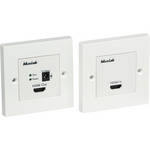 MuxLab 500401-WP-UK HDMI Econo Plus Wall Plate Extender Kit (UK)