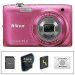 Nikon COOLPIX s3100 ピンク Amazon.com : Nikon COOLPIX S3100 14 MP Digital Camera with