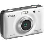 Nikon Coolpix S30 Digital Camera (White) 26317 B&H Photo Video