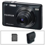 FUJIFILM FinePix JX500 Digital Camera (Black) with Basic