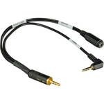Whirlwind WHH4NL 3.5 MON Line-to-Microphone Attenuator Cable for HDSLR Cameras
