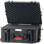 HPRC 2600 Wheeled Hard Case (Black with Red Handle)