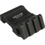 WEAVER Thumbnut Riser Rail - Picatinny Rail Riser For Optics, Aluminum Mount With Quick-Install Thumb Nut