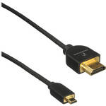 Pearstone HDD-106 High-Speed Micro-HDMI to HDMI Cable with Ethernet (6')