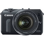 Canon EOS-M Mirrorless Digital Camera with EF-M 18-55mm