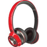 Monster N-Tune On-Ear Headphones (Cherry Red) 128488 B&H Photo