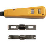 Platinum Tools 13007C Punchdown Impact Tool with 66 & 110 Blades (Clamshell)