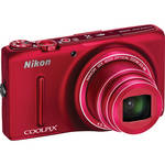 Nikon COOLPIX S9500 赤　コンパクトデジタルカメラ Amazon | Nikon デジタルカメラ COOLPIX S9500 光学22倍ズーム