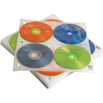 Capacity 120 Case Logic CDS-120 CD ProSleeve Pages White 