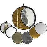 Impact 5-in-1 Collapsible Circular Reflector Disc - 22"
