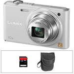 Panasonic Lumix DMC-SZ3 Digital Camera Basic Kit (White) B&H