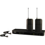 Shure BLX188 Dual-Channel Lavalier Wireless System with 2 PG185 Microphones (K12: 614 - 638 MHz)