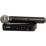 Shure BLX24 Vocal Wireless System With SM58 Mic (H8: 518 - 542 MHz)
