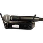 Shure GLXD24/SM58 Digital Wireless Handheld Microphone System with SM58 Capsule (2.4 GHz)