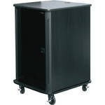 Middle Atlantic RFR-2428BR 45" RFR Reference Series Furniture Rack System (Black Rain)