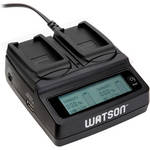 Watson Duo LCD Charger with Two LP-E12 Battery Plates