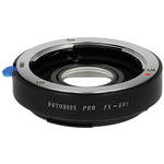 FotodioX Pro Lens Mount Adapter for Fujica X Lens to Canon EF-Mount Camera with Dandelion Focus Confirmation Chip