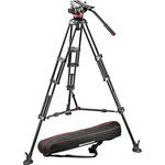 Manfrotto MT055XPRO3 Aluminum Tripod with 502HD Fl