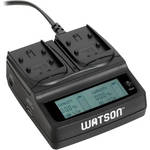 Watson Duo LCD Charger for P, H & V Series Batteries