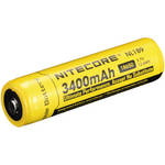 Nitecore 18650 Li-Ion Rechargeable Battery (3.7V, 3400mAh)
