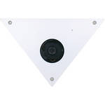 Speco Technologies CVC605CM 960H Corner Mount Color Camera with 6mm Lens (NTSC, White Stainless Steel Housing)