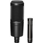 Audio-Technica AT2020 cardioid condenser microphone black XLR mic NO MOUNT  738878274666