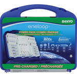 Sanyo eneloop Starter Kit with Case (2nd Generation)