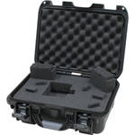 Gator Waterproof Injection-Molded Equipment Case with Diced Foam (Black)