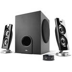 Cyber Acoustics CA-3602 3-Piece Flat Panel Subwoofer and Satellite Speaker System