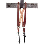 HoldFast Gear MoneyMaker 2-Camera Harness (Chestnut, Large)