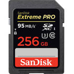 SANDISK 256GB Extreme PRO UHS-I SDXC Memory Card
