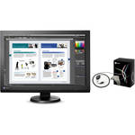 EIZO ColorEdge CX241-BK-CNX 24" Widescreen LED Backlit LCD Monitor with EasyPIX Color Matching Tool