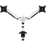 Gabor MD-BSL15W Dual-Monitor Desktop Mount with Spring-Loaded Arms (White)