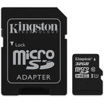Kingston 32GB microSDHC Memory Card Class 10 with SD Adapter