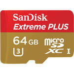 SanDisk 64GB Extreme UHS-I microSDXC Memory Card (U3, Class 10)