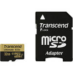 Transcend 32GB Ultimate 633X UHS-I microSDHC Memory Card (Class 10)