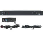 A-Neuvideo ANI-0108HBC 1x8 HDMI Splitter and Extender over Cat 5e/6 System