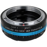 FotodioX Canon FD Lens to Sony E-Mount Camera Vizelex ND Throttle Adapter