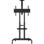Luxor FP4000 Adjustable Height LCD TV Stand and Mount with Accessory Shelf and Camera Mount