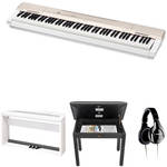 PX-160 Privia 88-Key Digital Pianos with Stand, Bench & Accessories