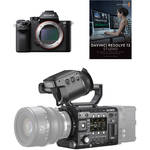 Sony PMWF5A7REL PMW-F5 & a7S II Production Crew Bundle with DVF-EL100 OLED Viewfinder