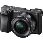 Sony Alpha a6300 Mirrorless Digital Camera with 16-50mm Lens (Black)