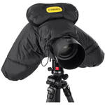 Ruggard DSLR Parka Cold and Rain Protector for Cameras and Camcorders (Black)