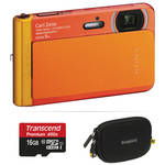 【動作品・特典有】SONY cyber-shot DSC-TX30 ORANGE Amazon.com : Sony DSC-TX30/D 18 MP Digital Camera with 5x Optical